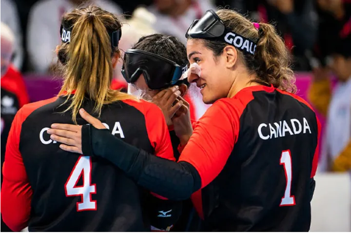 اوج گرفتن ورزشکار کم‌بینای ایرانی در تیم ملی گلبال کانادا